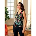Gilet, Fleurs Etoiles - Eclat Etoile, ALH7596-EE
