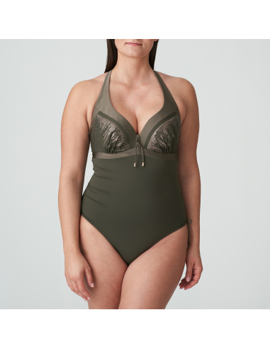Plunging Neckline 1 Piece Swimsuit, Aracruz, Prima Donna 4011839-KKI
