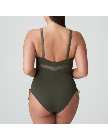Plunging Neckline 1 Piece Swimsuit, Aracruz, Prima Donna 4011839-KKI