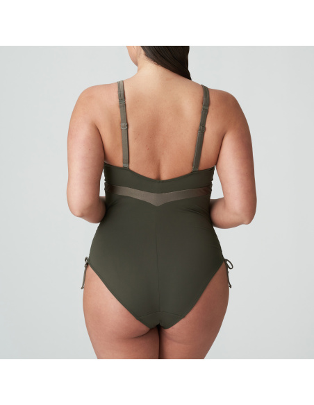 Plunging Neckline 1 Piece Swimsuit, Aracruz, Prima Donna 4011839-KKI