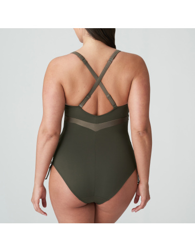 Plunging Neckline 1 Piece Swimsuit, Aracruz, Prima Donna 4011839-KKI