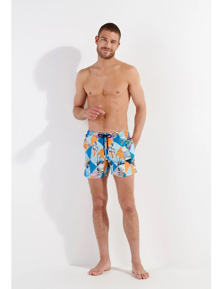 Swim shorts, Port Cros, Hom 402747-P0BI
