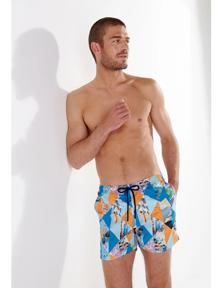 Swim shorts, Port Cros, Hom 402747-P0BI