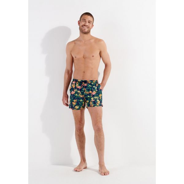 Swim shorts, Flamingo, Hom 402766-P0RA