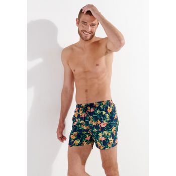Swim shorts, Flamingo, Hom 402766-P0RA