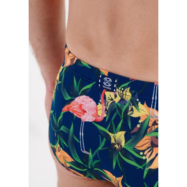 Mini swim briefs, Flamingo, Hom 402764-P0RA