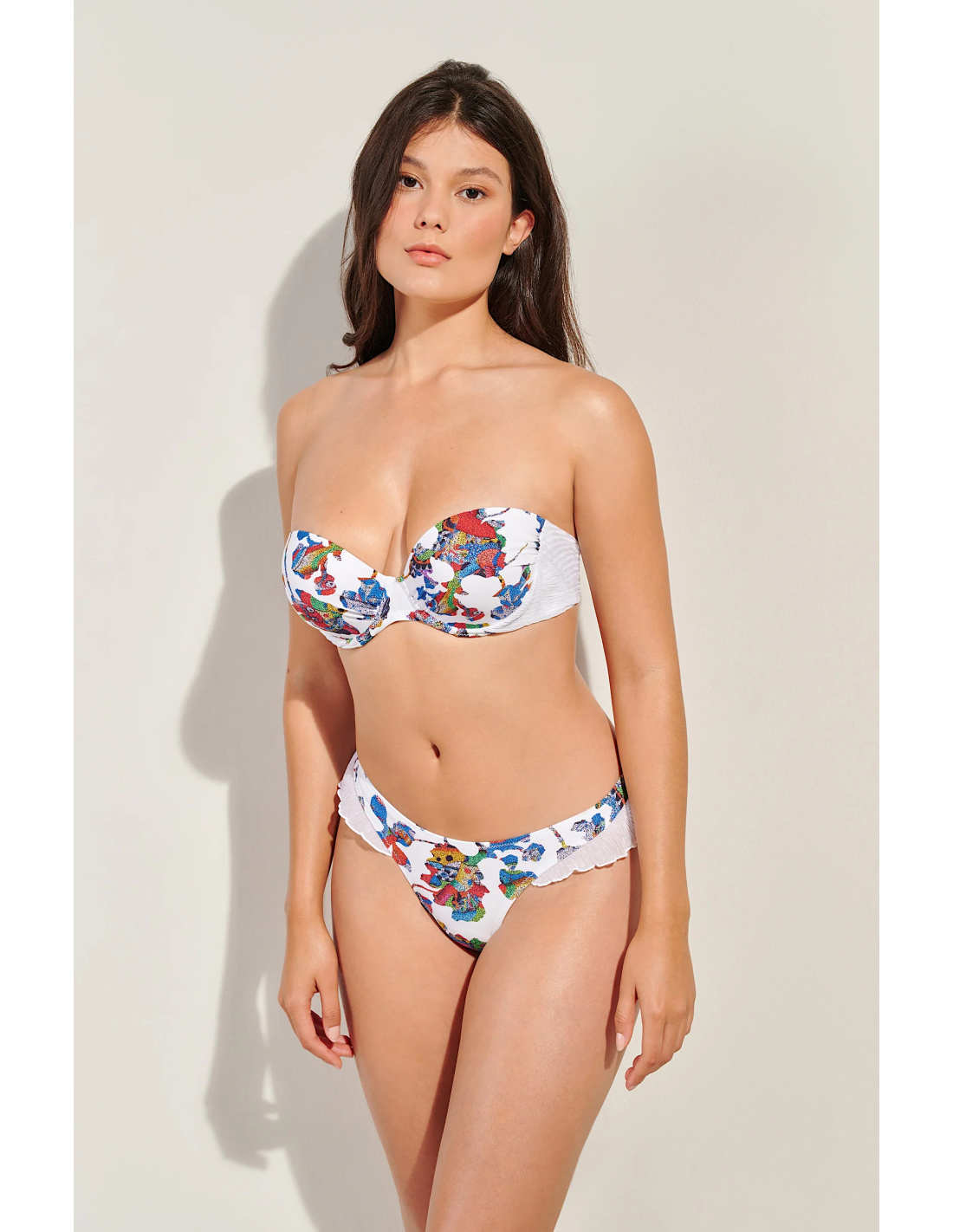 Bustier Coque Aubade Abrazo Tango - Taille 85C, Couleur Nacre - Neuf Avec étiquettes