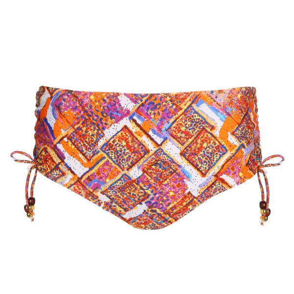 Bas de Maillot de Bain Slip Taille Haute Ficelles, Navalato - Sunset, Prima Donna 4011352-SMS