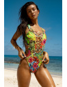 Bas de Maillot de Bain 1 Pièce, Lush Horizons, Luli Fama L772A38-111