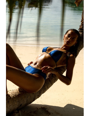 Bas de Maillot de Bain Brésilien, Midnight Waves, Luli Fama L74252P-30C 2