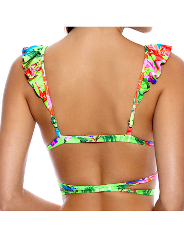 Haut de Maillot de Bain Triangle, Luli Tropics, Luli Fama L769E07-111