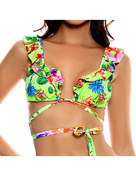 Haut de Maillot de Bain Triangle, Luli Tropics, Luli Fama L769E07-111