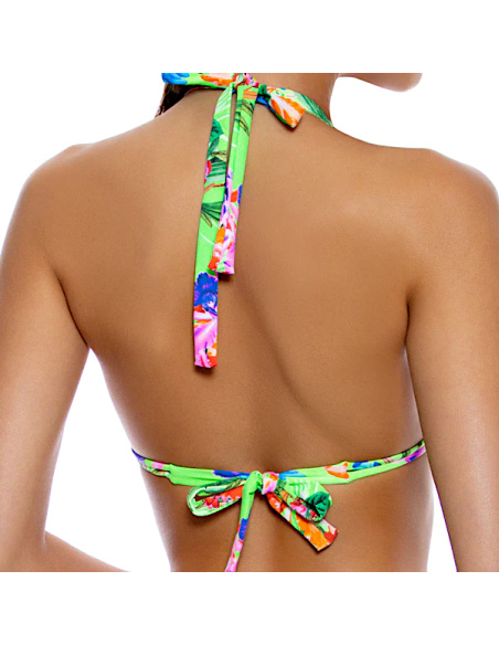 Haut de Maillot de Bain Triangle D&DD, Luli Tropics, Luli Fama L76973P/DD-111