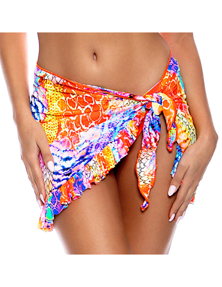 Sarong Mini Jupe Paréo, Luli Instinct, Luli Fama L759J59-111