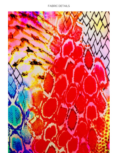 Sarong Mini Jupe Paréo, Luli Instinct, Luli Fama L759J59-111