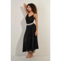 Jupe Longue, Jankan30, Pain De Sucre 60305335-NOIR