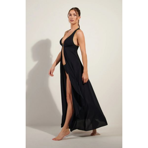 Robe Longue, Rosane16, Pain De Sucre RO165377-NOIR