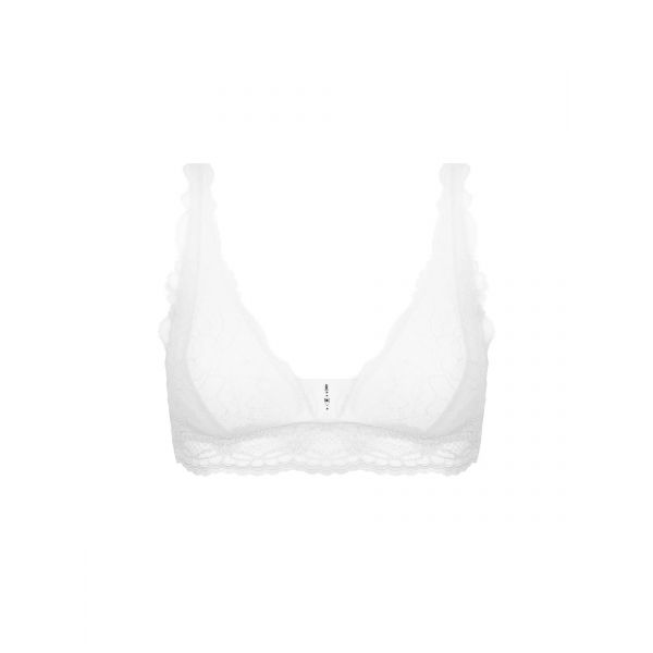 Soutien-Gorge Sans Armatures, Sublime en Dentelle, ACH6513-BL