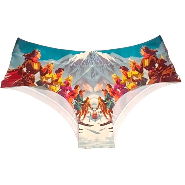 Hipster & Beach, Snowy Grace, Happy Undies, SNOWY HIPS