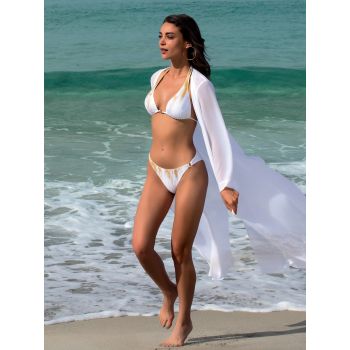 Kimono Long, Feuille d'Or, Lise Charmel ASB2979-BL