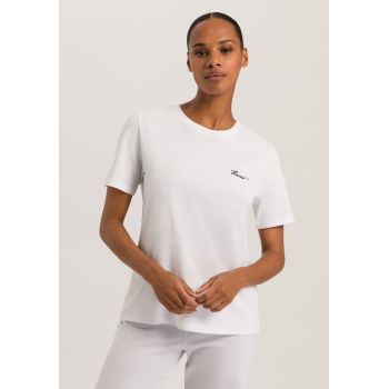 T-Shirt Manches Courtes Col Rond, Natural Shirt, Hanro, 078806-0101
