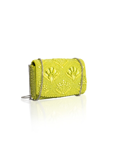 Sac Pochette Perle, Maya, Iconique IC24-B03-LIME