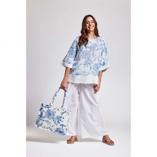 Pantalon, Osaka, David DB24-032-BLANC