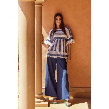 Pantalon, Osaka, David DB24-032-BLEU 2