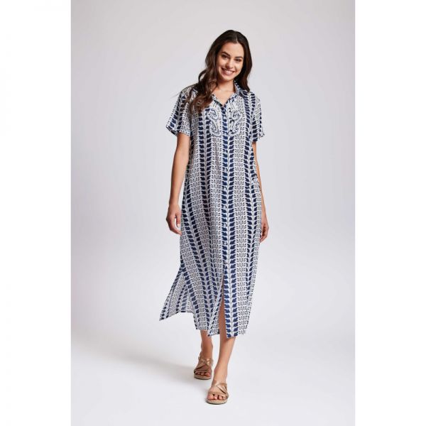 Robe Longue Manches Courtes, Olimpia, David DB24-062