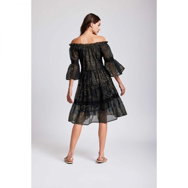 Robe 3/4 Manches 3/4, Santorini, David DB24-100