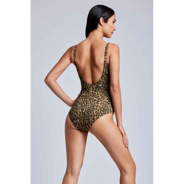 Maillot de Bain 1 Pièce, Papaya, Vacanze Italiane VI24-140