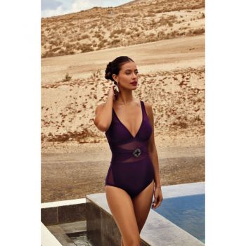 Maillot de Bain 1 Pièce, Emera,  Miradonna MI24-026-VIOLA