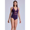 Maillot de Bain 1 Pièce, Emera,  Miradonna MI24-026-VIOLA
