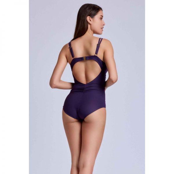 Maillot de Bain 1 Pièce, Emera,  Miradonna MI24-026-VIOLA