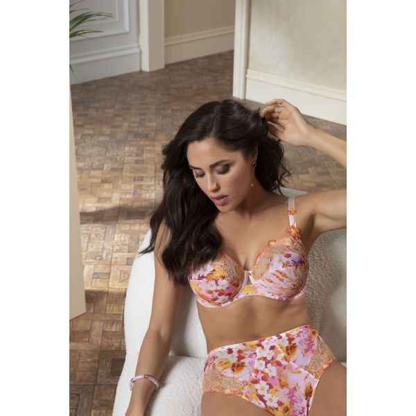 Slip Haut, Jardins de Lumière - Bouquet, ACH0349-BL