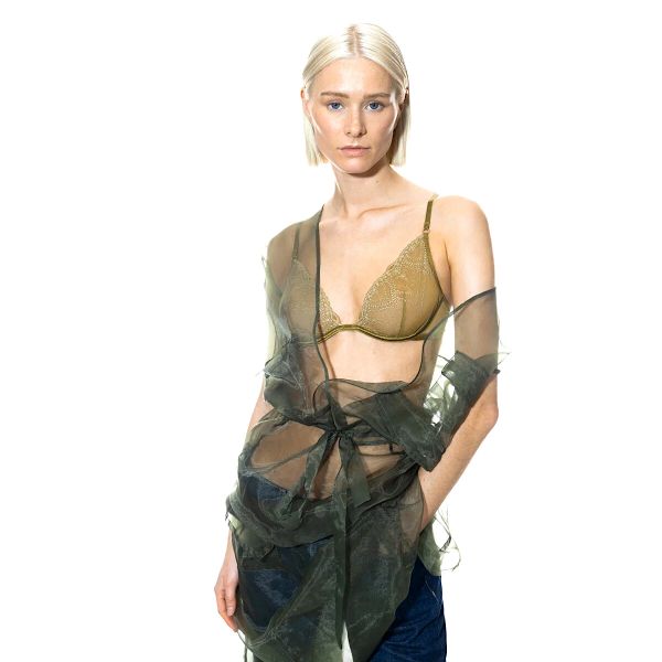 Underwired triangle bra, Mysterious, Mey 74646-1147