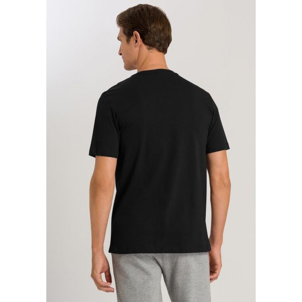 Tee-Shirt Col Rond Manches Courtes 100%Coton, Living Shirt, Hanro 075853-0019