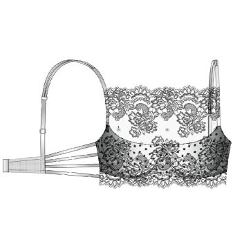 Soutien-Gorge Carioca, Brigitte, Ambra 0254-604 2