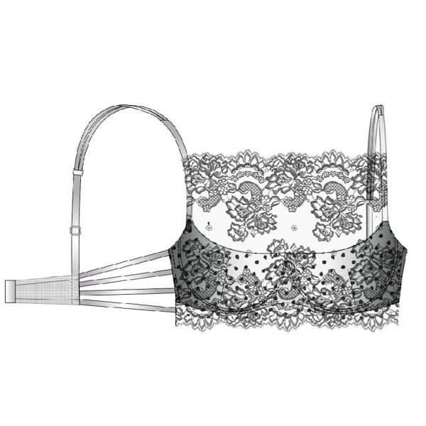 Soutien-Gorge Carioca, Brigitte, Ambra 0254-604