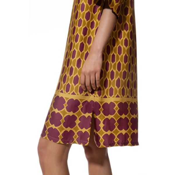 Robe de Nuit Manches 3/4, Oriental Flow, Mey 1230028-1125