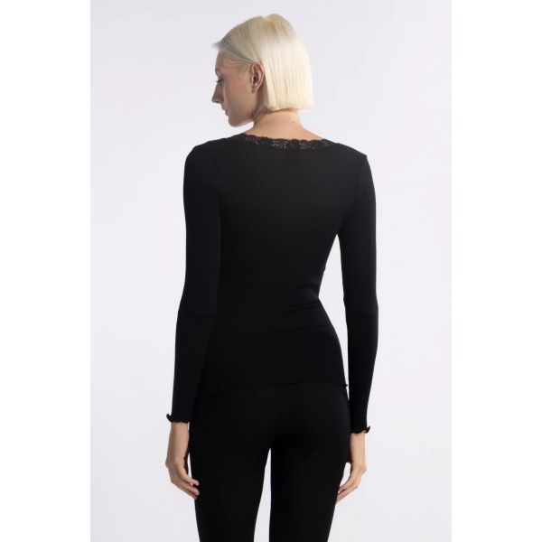 Long Sleeve Shirt in Wool and Silk, Oscalito 3416-020