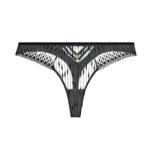 Tanga, Voodoo Kiss, Millenium Black, Aubade 3D26-MIBL