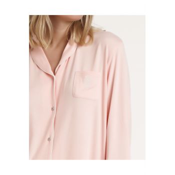 Pyjama Pantalon & Manches Longues, Admas 62617-CORAL 2