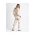 Pyjama Pantalon & Manches Longues, Admas 56192-BEIGE
