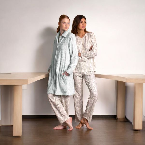 Robe de Chambre, Admas 67152-AQUA