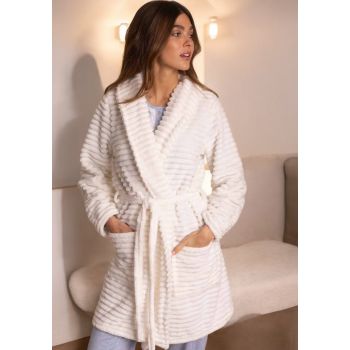 Robe de Chambre Croisée, Admas 67217-CRUDO