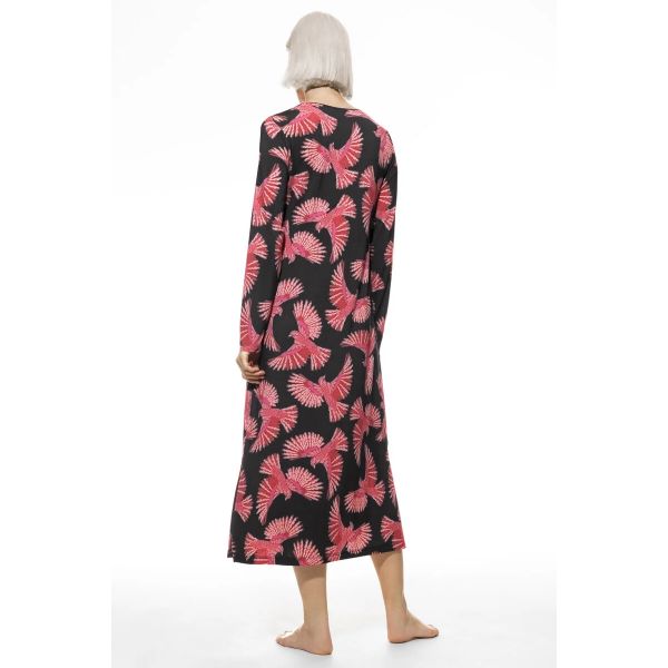 Chemise de Nuit Robe Intérieure Manches 3/4, Flying Bird, Mey 1230024-515