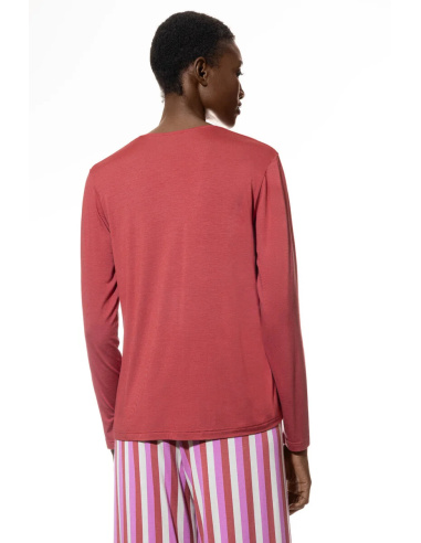 Tee Shirt Manche Longue, Pur Chic, Mey 1210019-1123