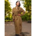 Manteau Laine Long  Lou Andrea LOU202208-CAMEL