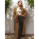 Long wool coat, Lou AndreaLOU202208-BEIGE
